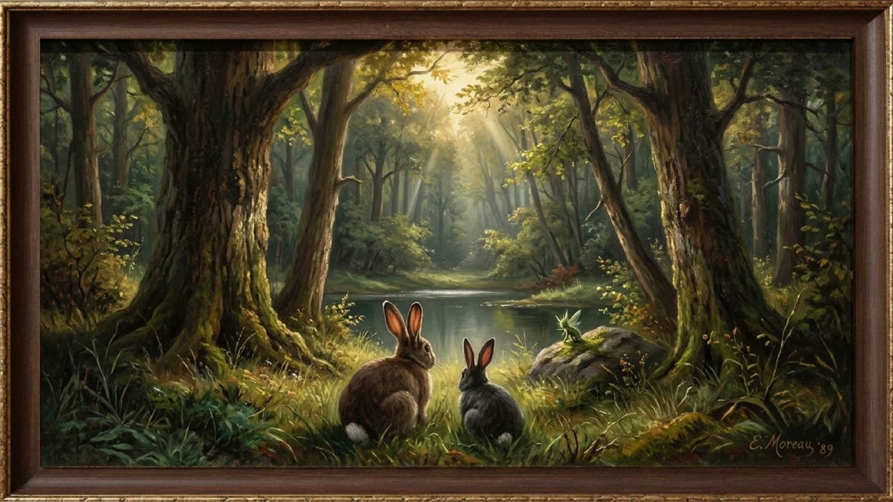 Forest View - TV Wallpaper,  Screen Art Pictures