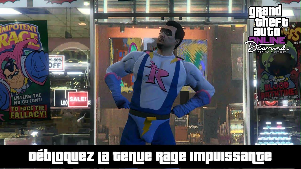 Débloquez la tenue Rage impuissante (avec les 100 emplacements des figurines) - Gta Online