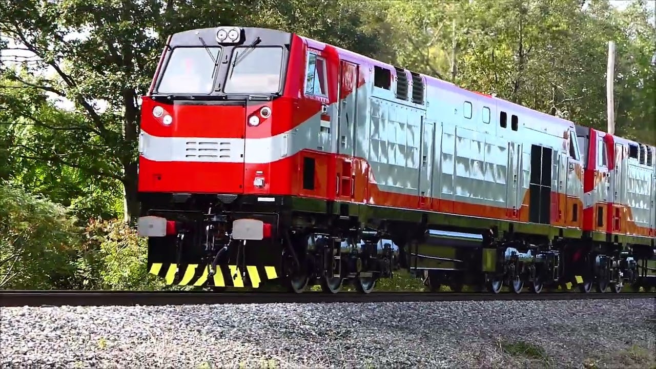 Wabtec Egyptian Railways ES30ACi mega test