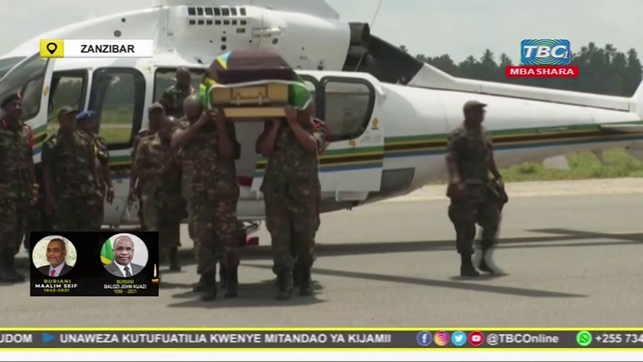 MWILI wa MAALIM SEIF ULIVYOWASILI ZANZIBAR kwa AJILI ya MAZISHI..