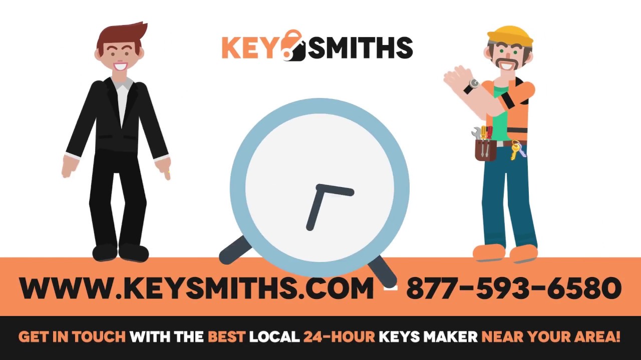 Emergency 24 hour locksmiths. Locked out? Lost keys? Call locksmith near me!  |  Key Smiths
