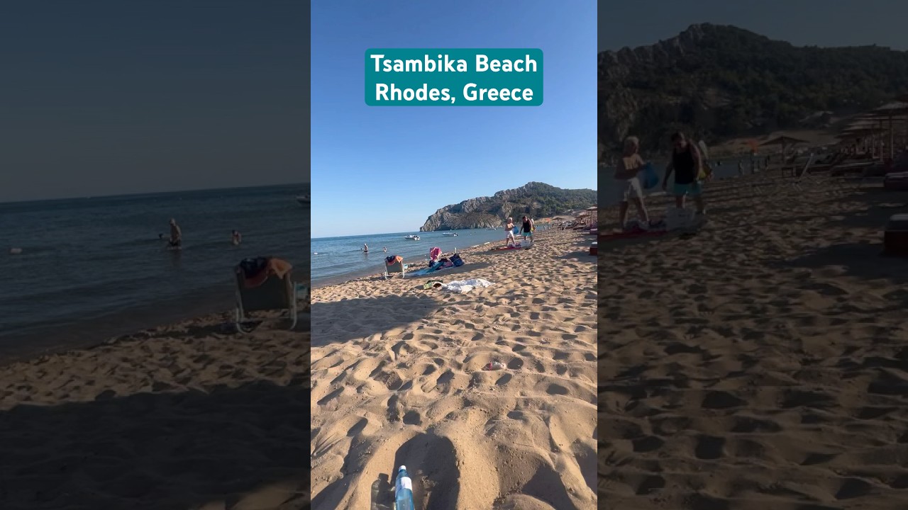 Exploring Tsambika Beach | Must-Visit Spot in Rhodes, Greece