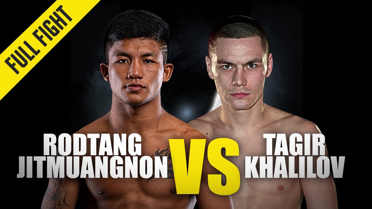 Родтанг против Тагира Халилова | Полный бой ONE Championship