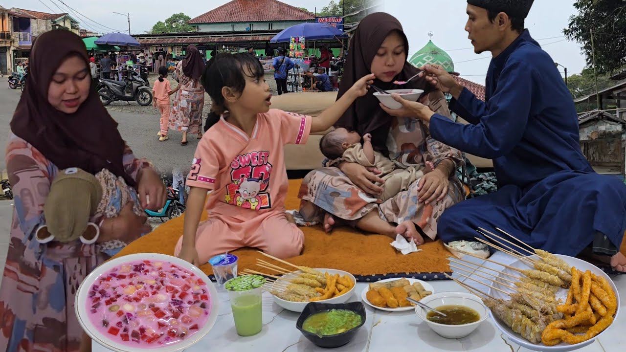 DEDE BAYI DIAJAK JALAN BERBURU TAKZIL BUKA PUASA