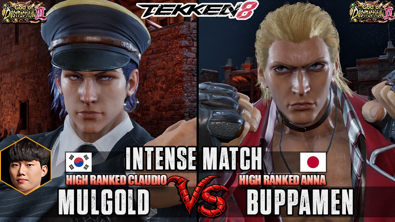 T8 ▰ MULGOLD 🇰🇷 (Claudio) Vs BUPPAMEN 🇯🇵 (Steve) ▰ High Level Gameplay!