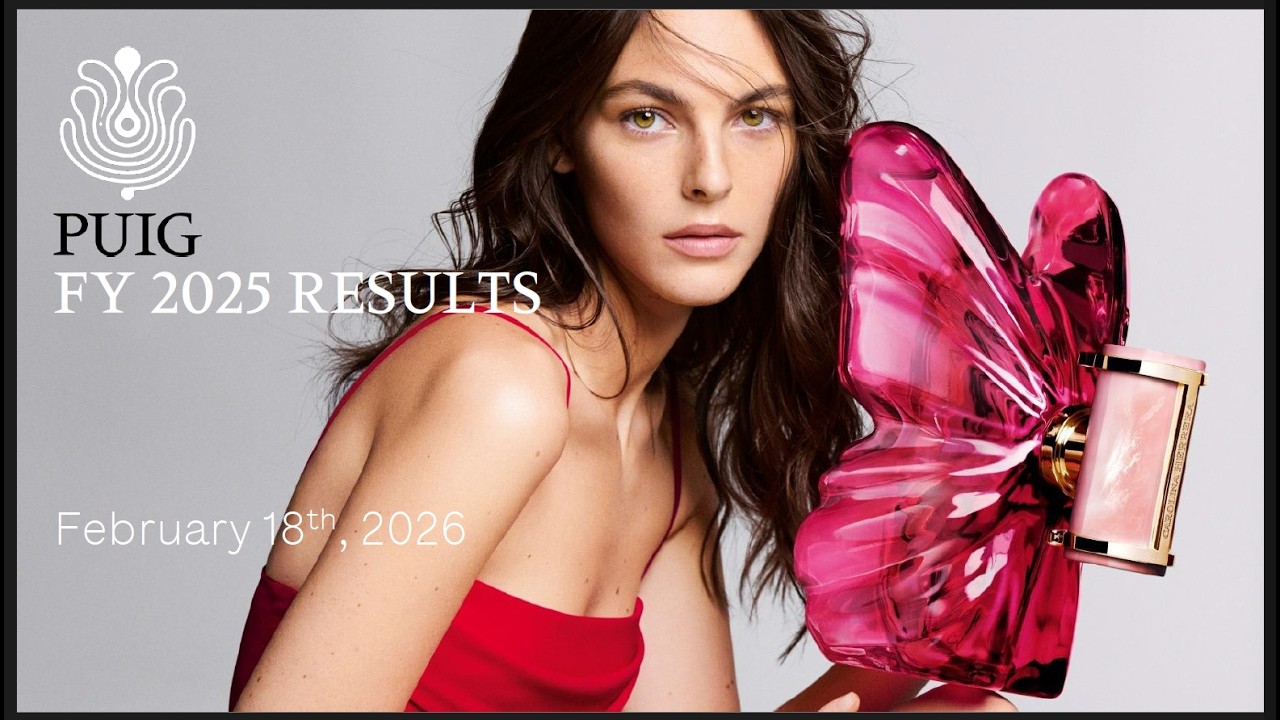 Puig Brands - r&eacute;sultats 2025 du 18 f&eacute;vrier 2026