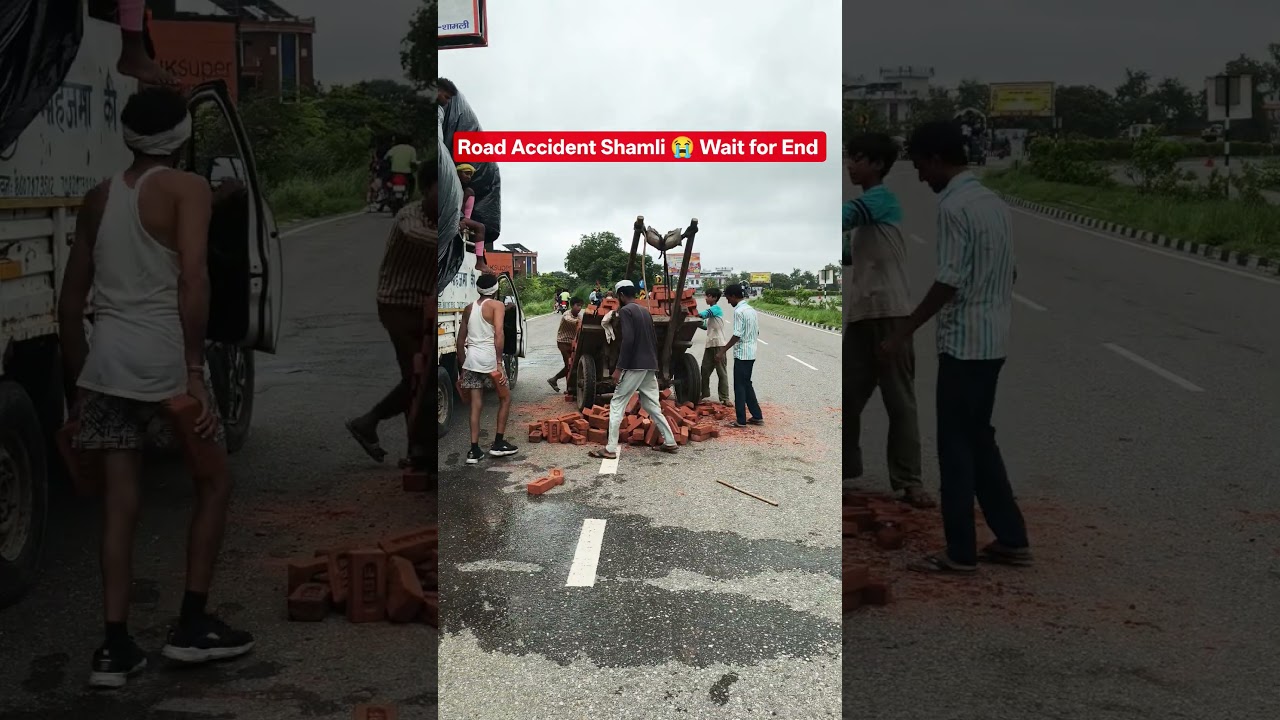 Road Accident Shamli #viralvideo #trending #topviralshortvideo #viral