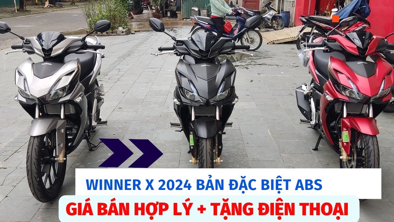 winner X 2024 bản đặc biệt. Review các màu sắc Winner X 2024 bản đặc biệt màu sơn nhám phanh ABS