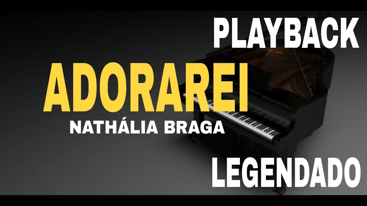 Playback - Adorarei Nathália Braga [ Cover Fabiana Anastácio #ComLegenda