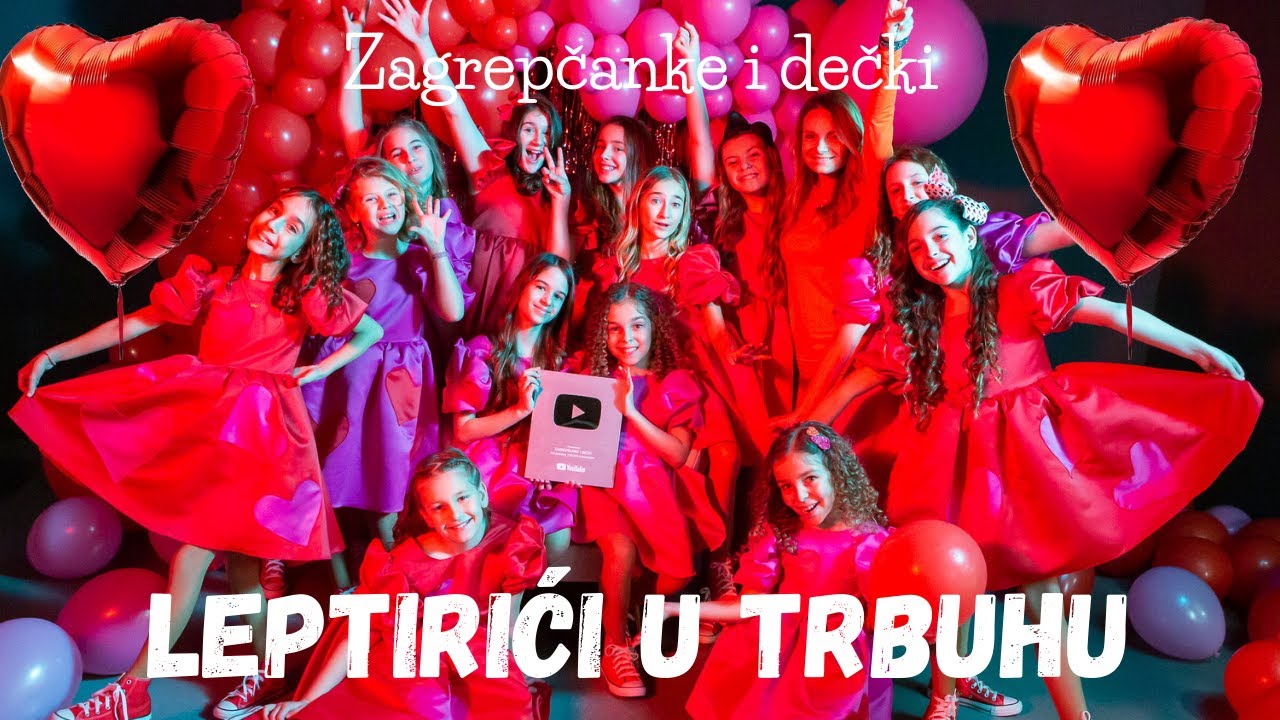 LEPTIRIĆI U TRBUHU -  ZAGREPČANKE I DEČKI (Official music video)