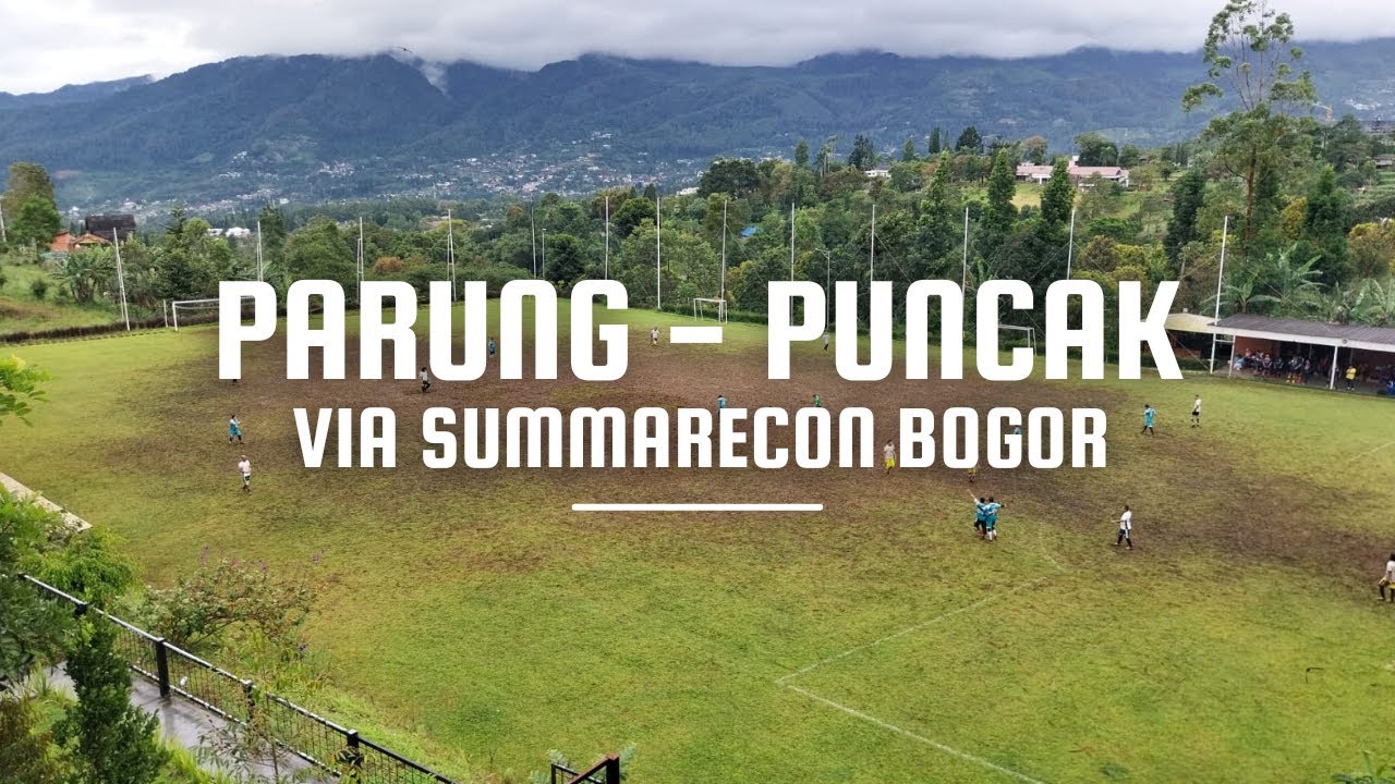 Parung - Puncak via Summarecon Bogor | Sunmori Tipis Ujan ujanan | Sambil mabol syahdu