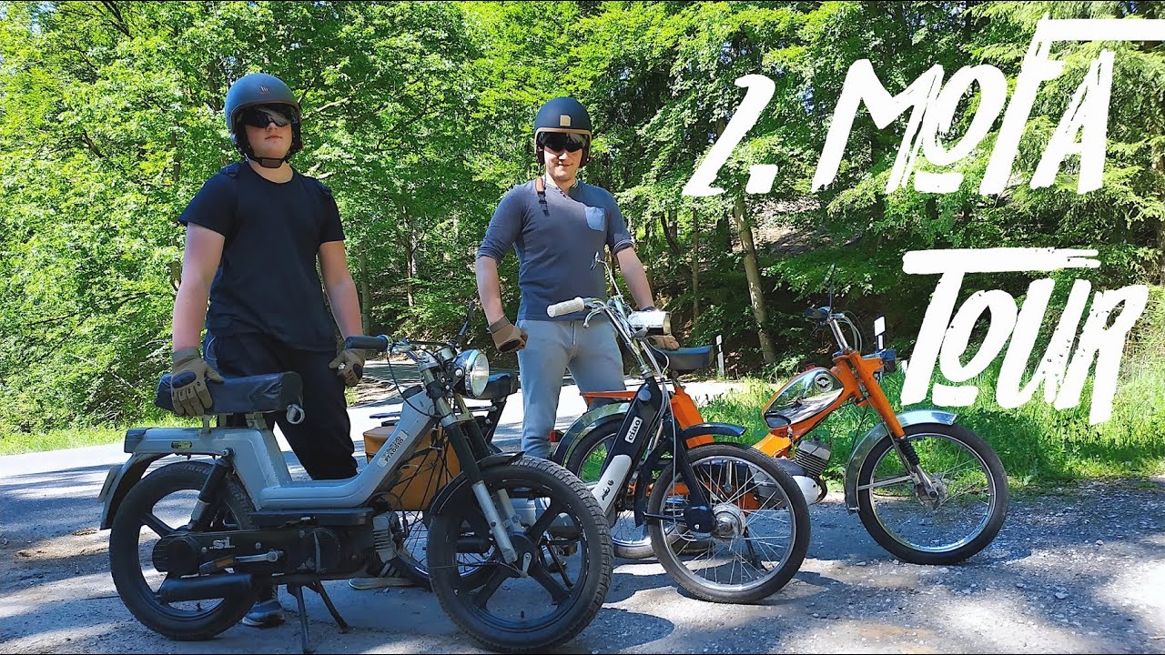 Deshalb LIEBEN wir Mofa Touren so! | Piaggio Ciao, SI und Zündapp 442 | Moped Factory Moto Vlog