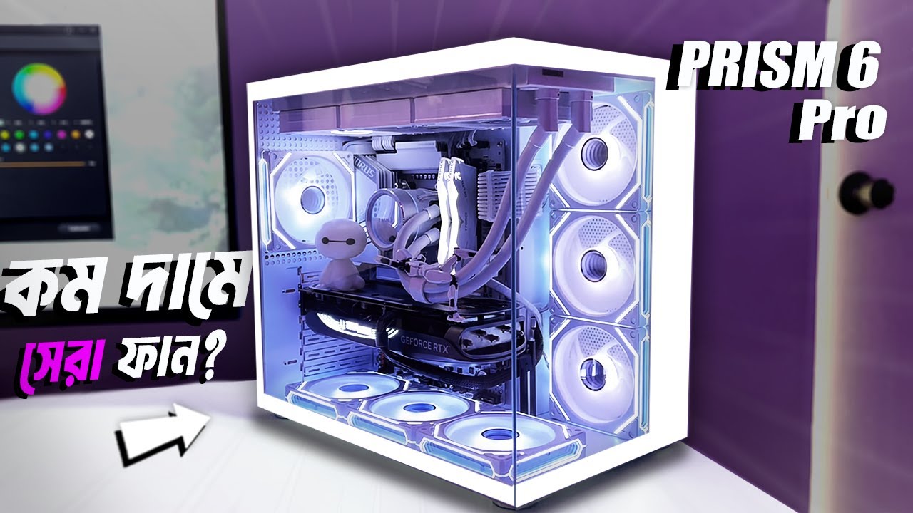 Installing New Fans In My PC! | Prism 6 Pro Fan Review Bangla