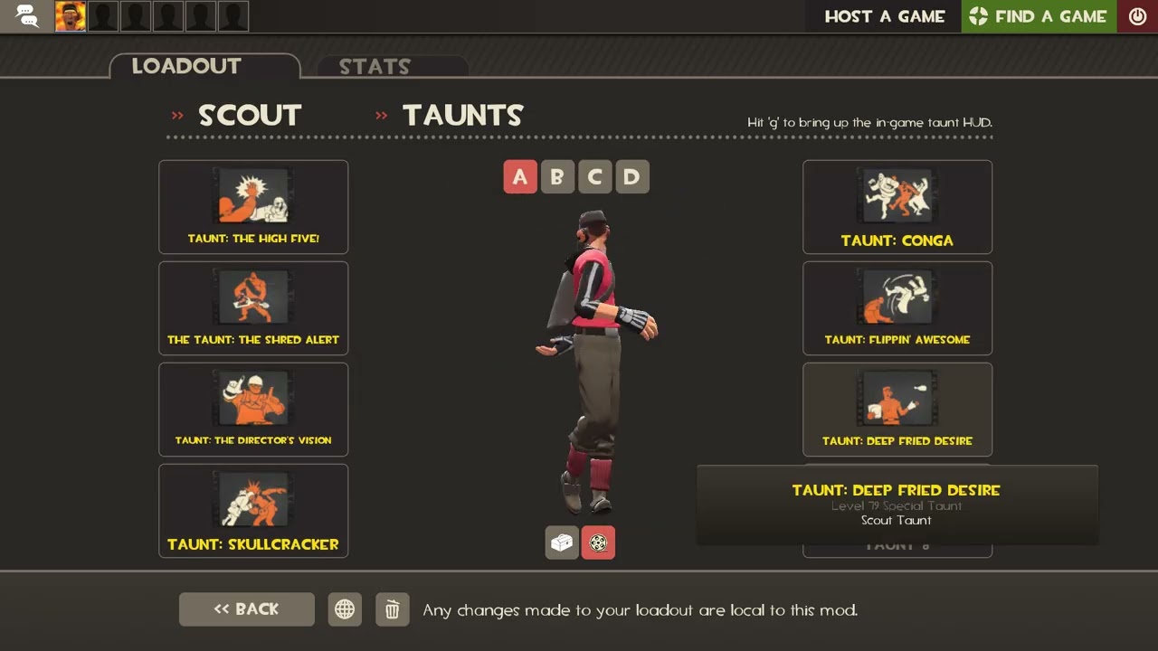 [TF2] WIP Right-click Loadout to Preview (TF2 SDK)