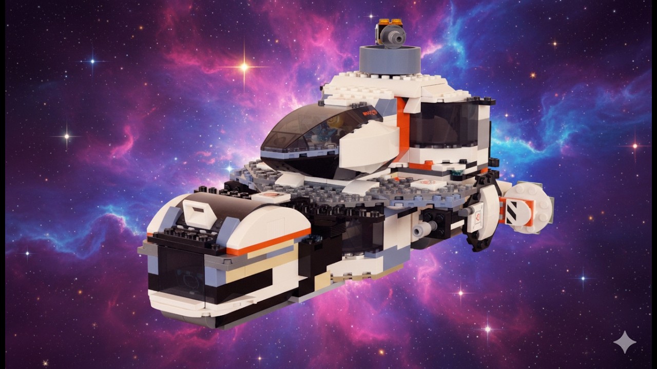 Lego Trident Class Destroyer build instructions