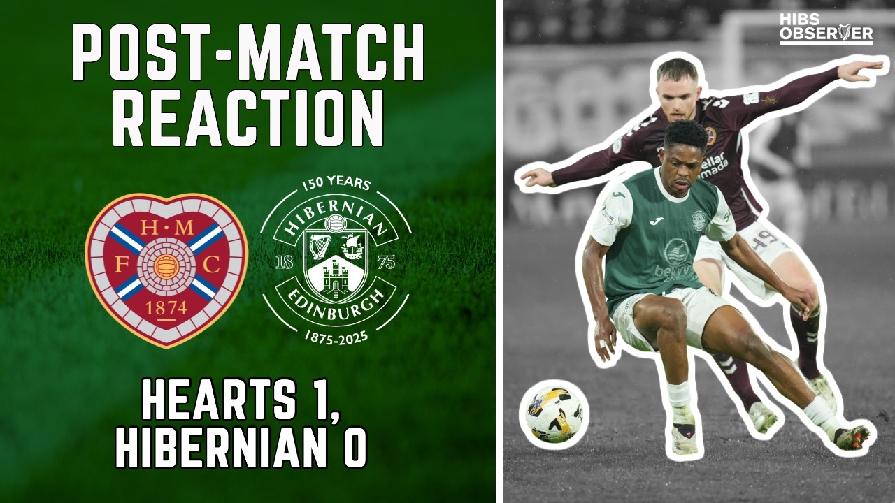 Hibs experience deja vu AGAIN on sobering night in Gorgie - post-match reaction