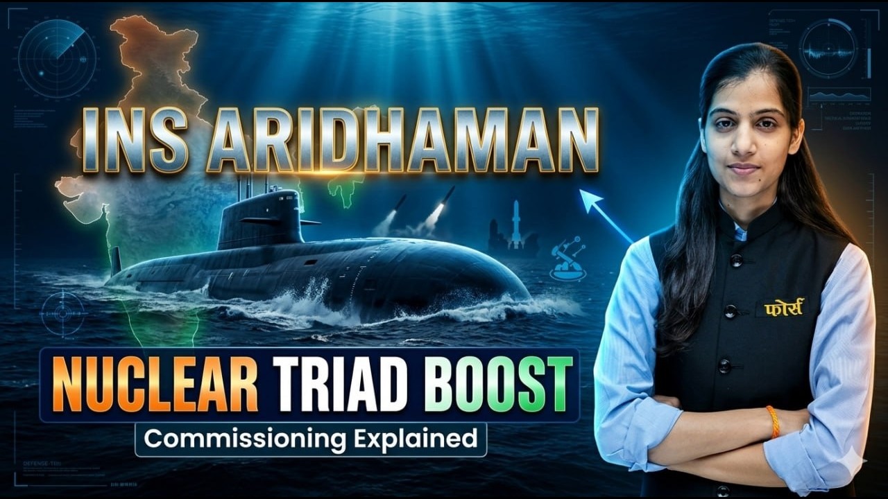 INS Aridhaman Commissioned 🚢 | India&rsquo;s Nuclear Triad Gets Stronger 💥 | Full Analysis