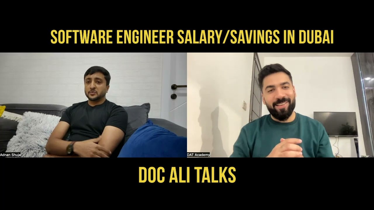 Salary and Savings of a Software Engineer in Dubai vs Pakistan | Doc Ali Talks
