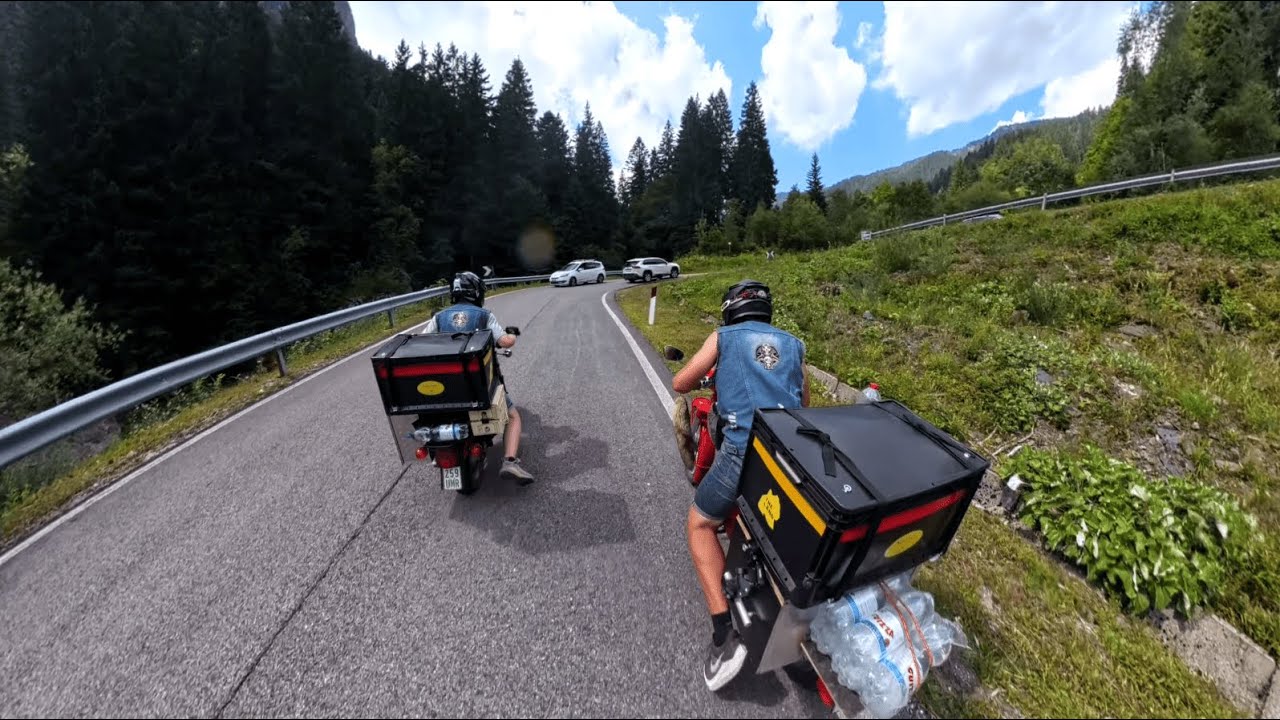 2.000km Mopedtour | Beinarbeit und Planschen 5/7