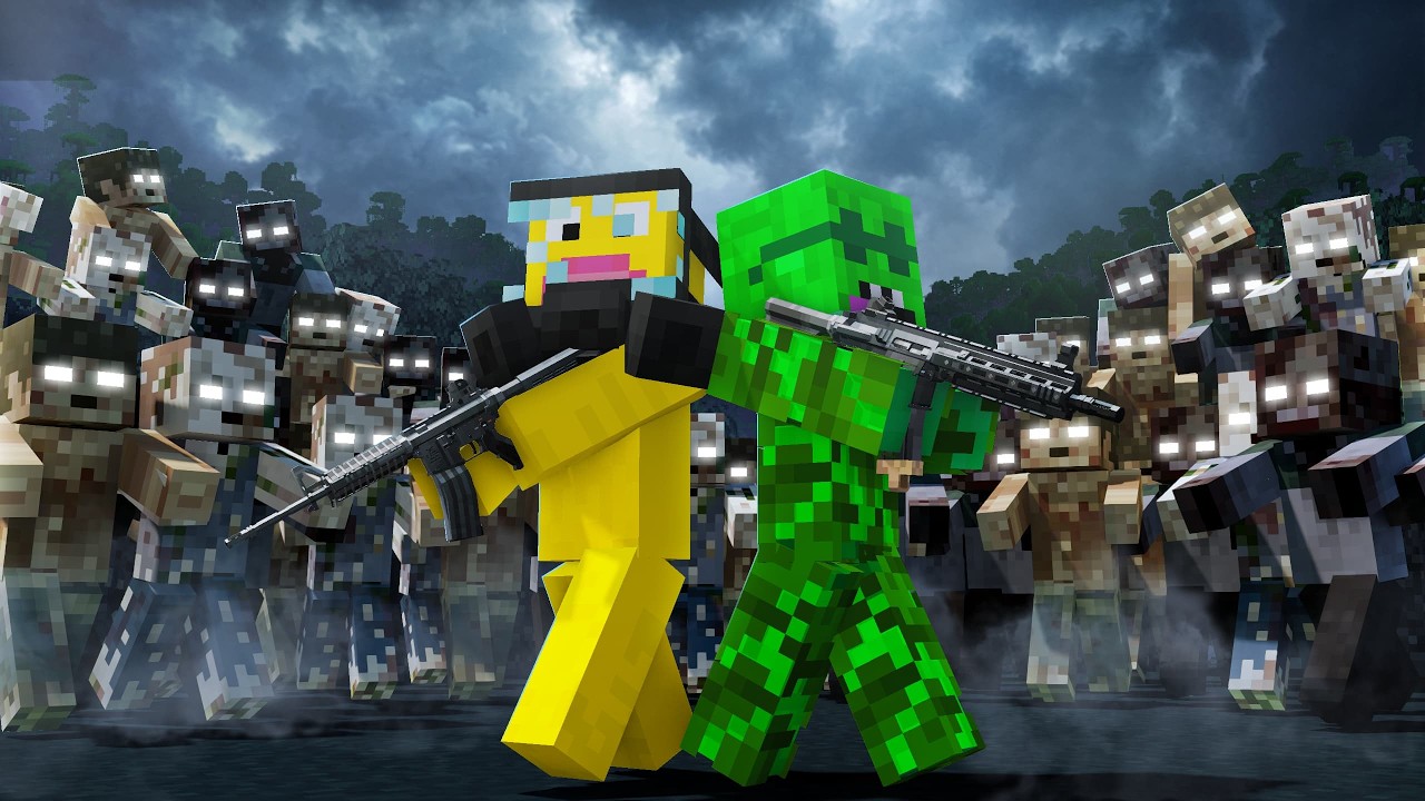We Escaped a Hardcore Zombie Apocalypse in Minecraft