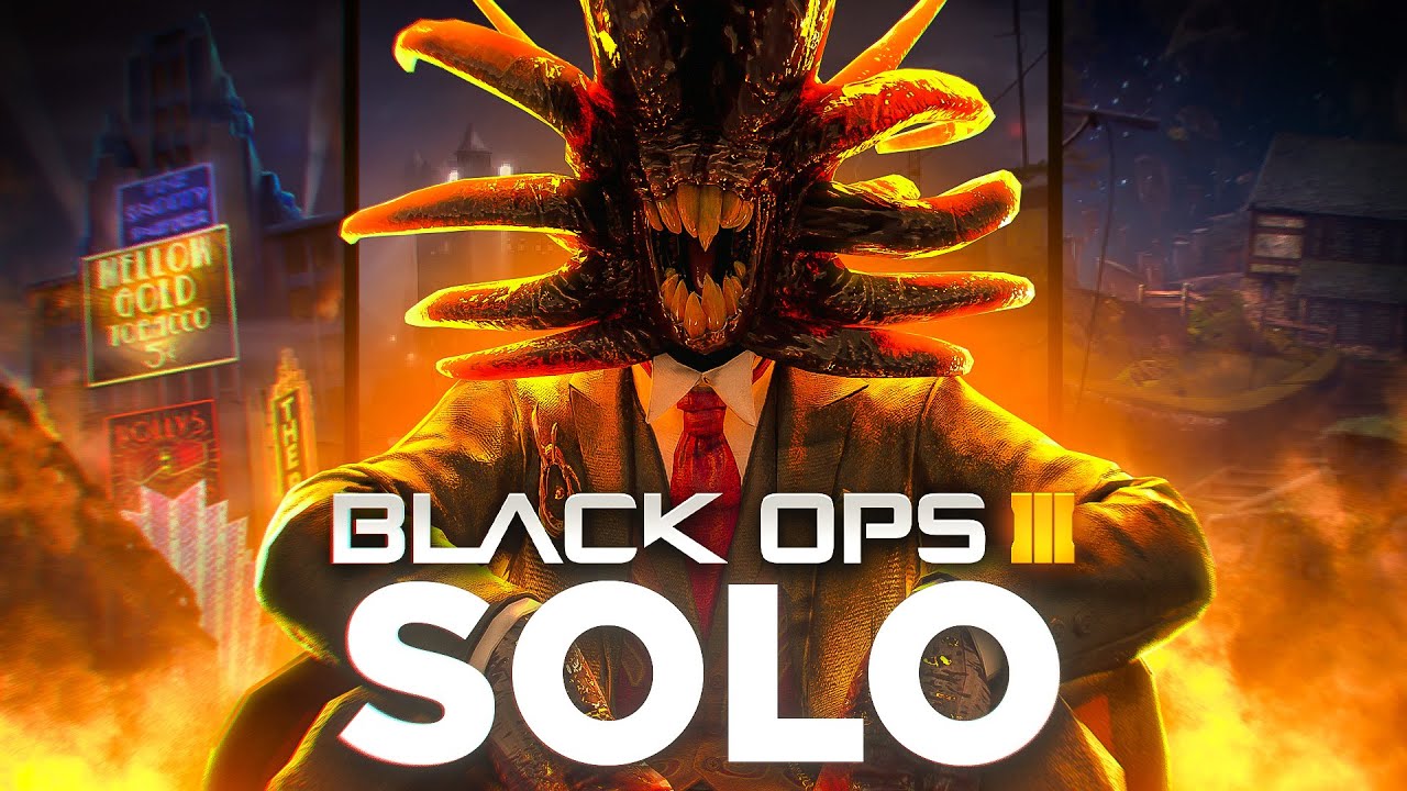 Прохождение ВСЕХ пасхальных яиц в Black Ops 3 в одиночку.