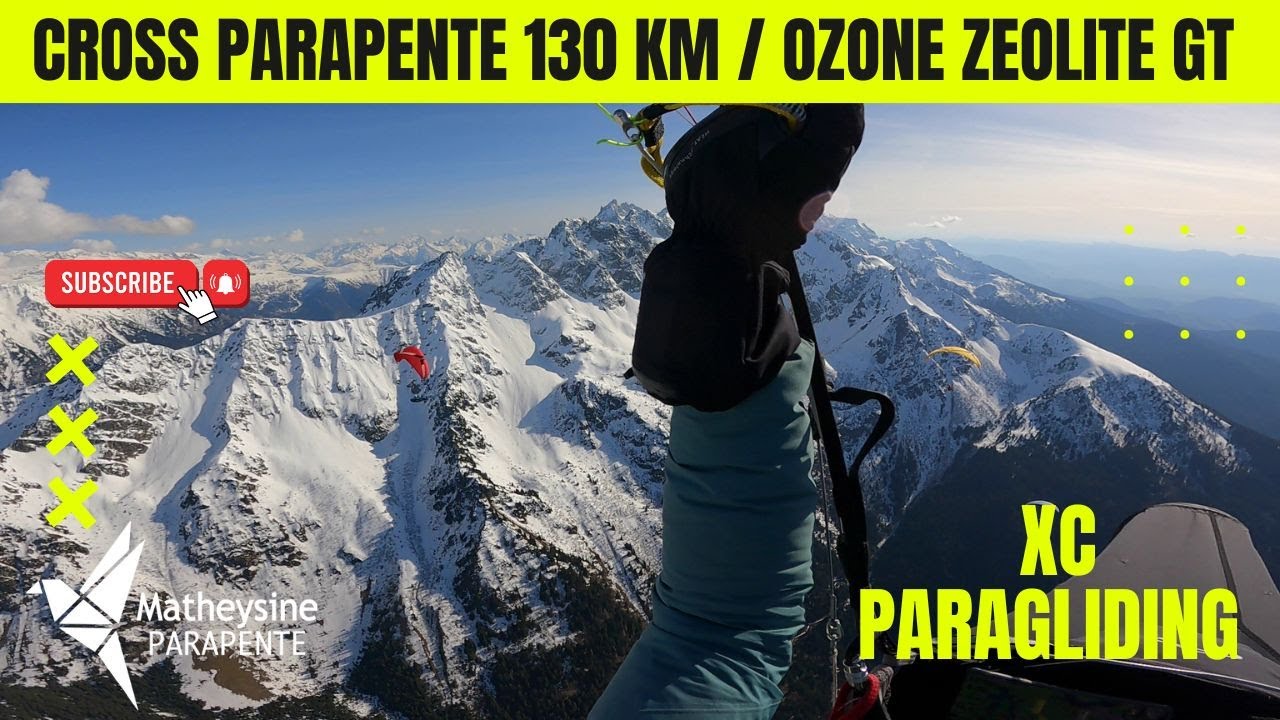 🔥 Cross en parapente avec la Ozone Zeolite GT | Connex - Vercors -Belledonne 🔥#OzoneParagliders