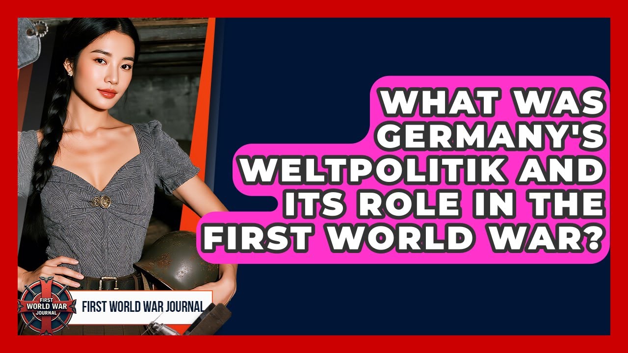 What Was Germany's Weltpolitik And Its Role In The First World War? - First World War Journal