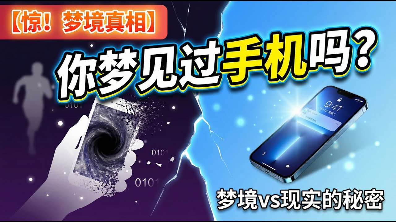 梦中手机失效的秘密｜意识在欺骗你吗？