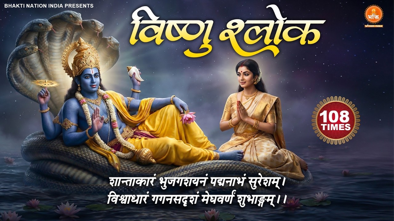Shantakaram Bhujagashayanam | Vishnu Mantra | Swastika Mishra | शान्ताकारं भुजगशयनं | विष्णु मंत्र