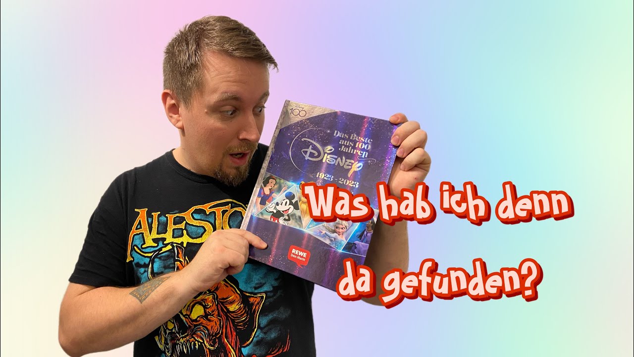 Ab jetzt sammeln wir „ 100 Jahre Disney Sticker „ Folge 1