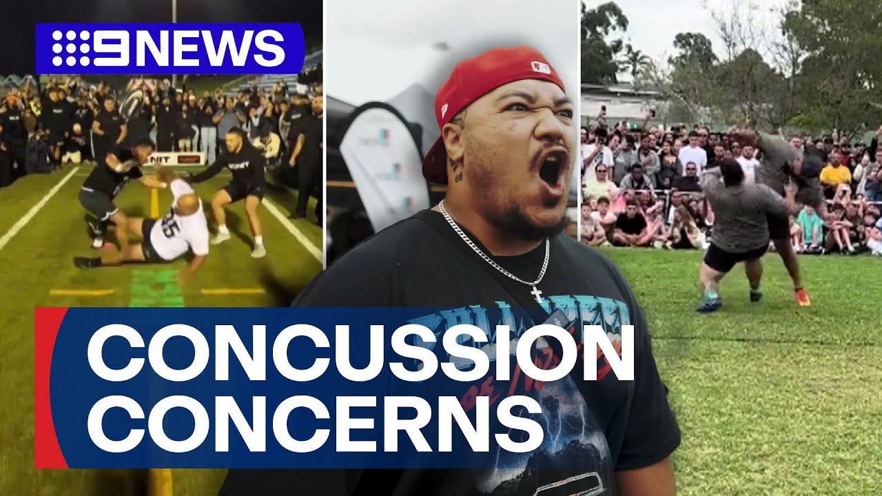Viral 'Run it Straight' challenge has concussion experts furious | 9 News Australia