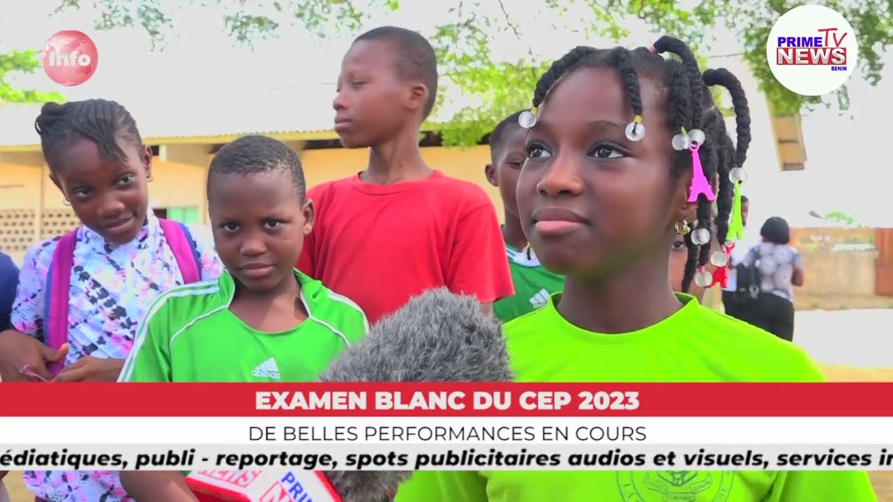 Examen blanc du CEP 2023: De belles performances en cours