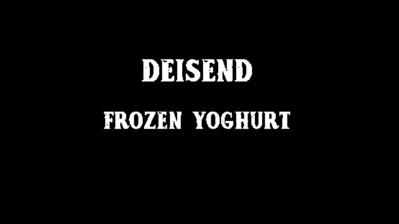 Deisend Frozen Yoghurt (RAW)