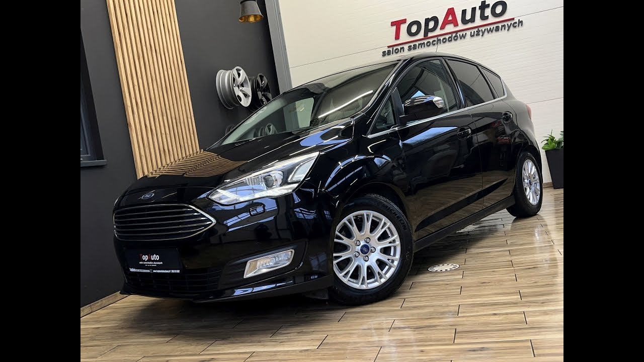 TopAuto Salon Samochod&oacute;w Używanych prezentacja ford c-max II LIFT 1.5 ecoboost 182km