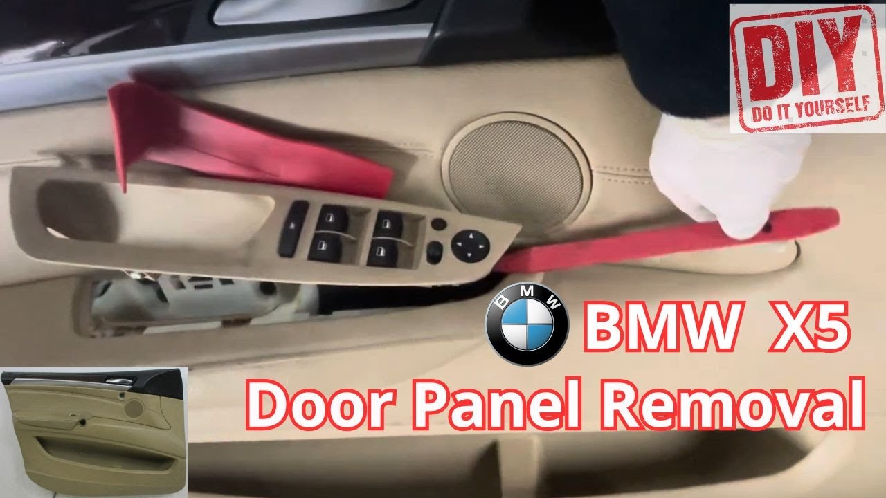 BMW X5 E70 Снятие обшивки передней двери своими руками