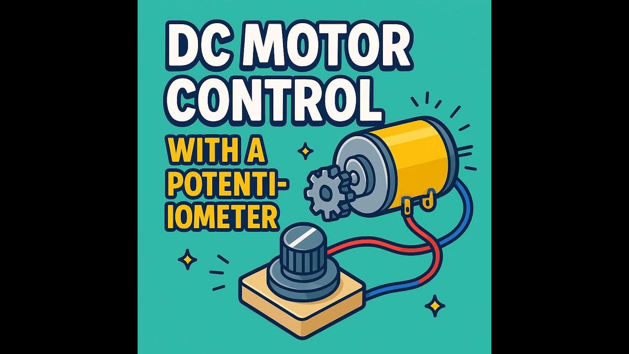 Potansiyometre ile DC motor Hız Kontrolü