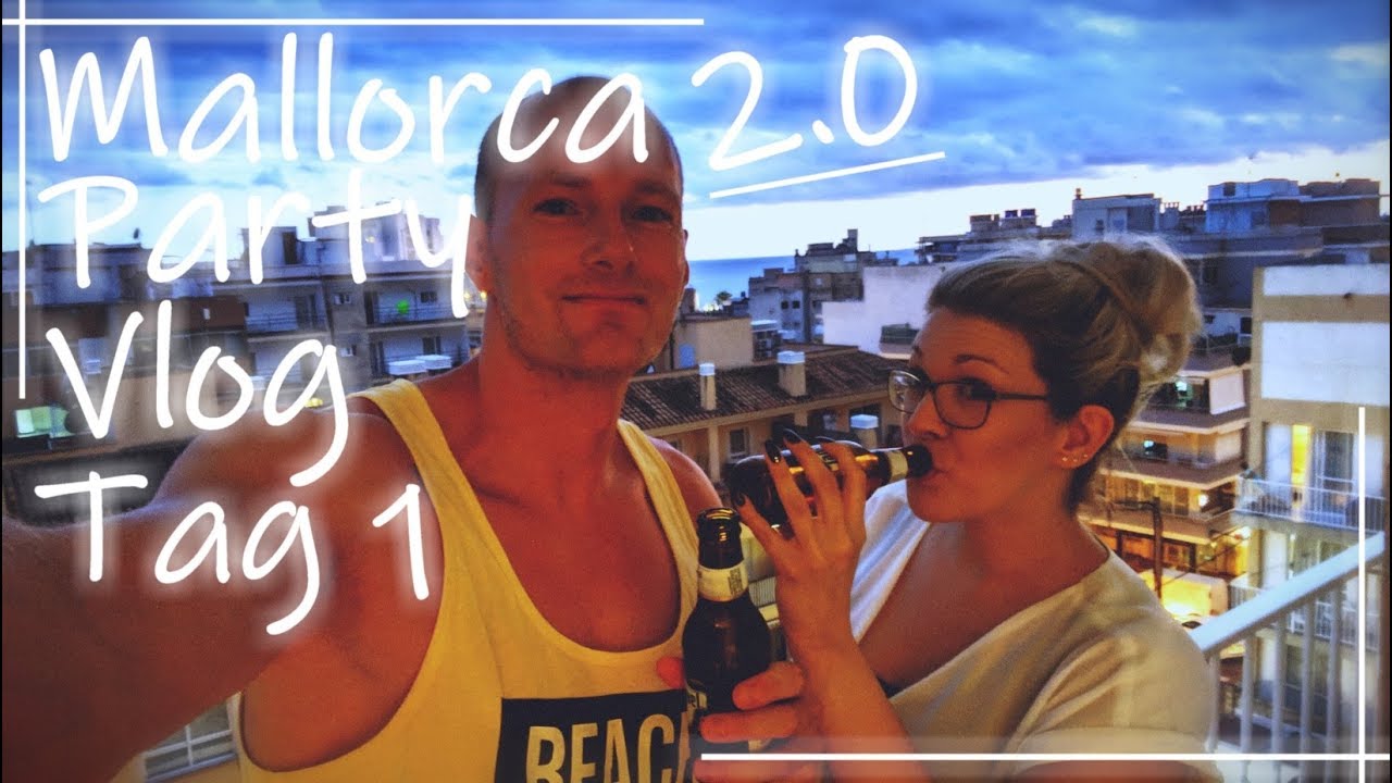 Mallorca Party Vlog 【4K】 - Tag 1 │Bierkönig, Megapark & Riutort│