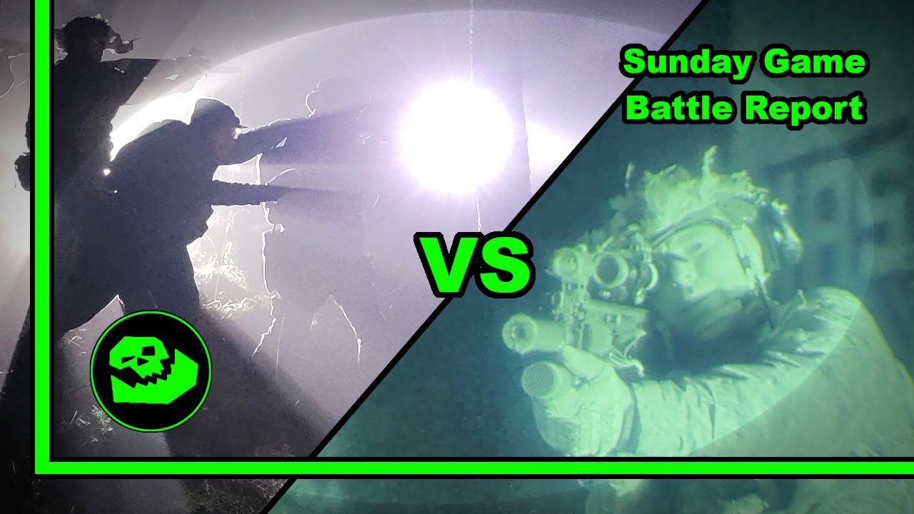 Ljus vs NVG | Mörkerstrid del 4/4 | Sunday Game Battle Report 28