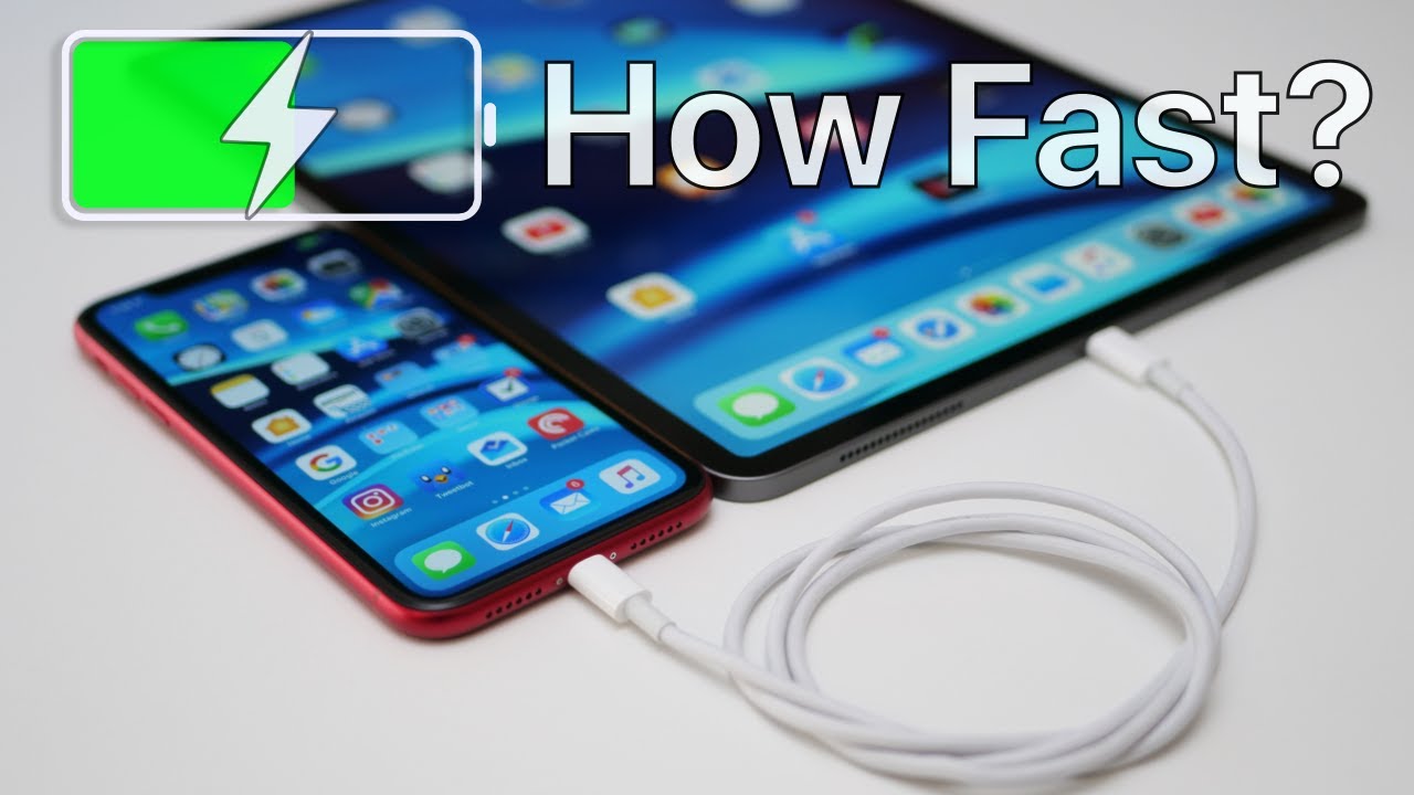 Charging iPhone using iPad Pro - How Fast is it?