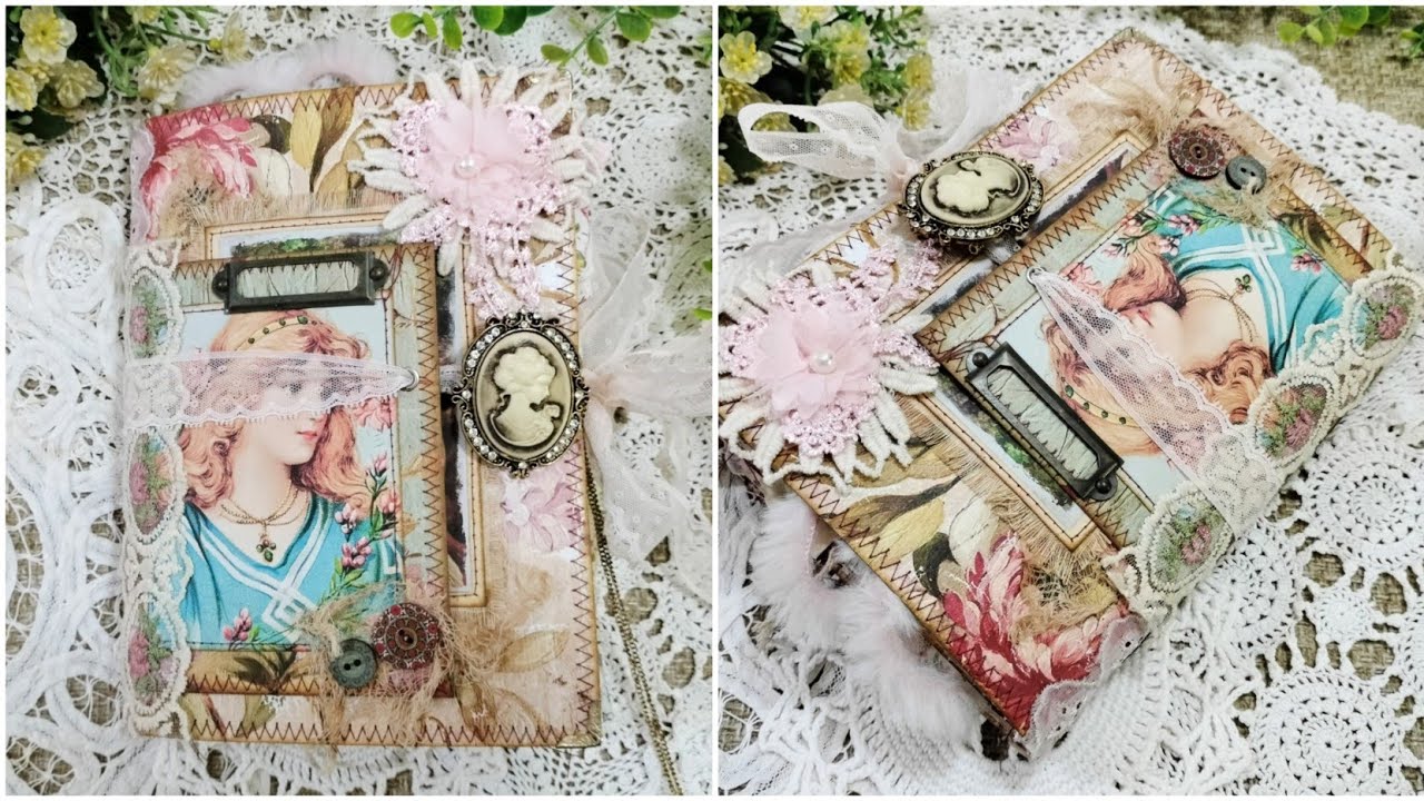 Flip Through of Lady Antoinette | Shabby Florals Junk Journal | ChapterOnePapers