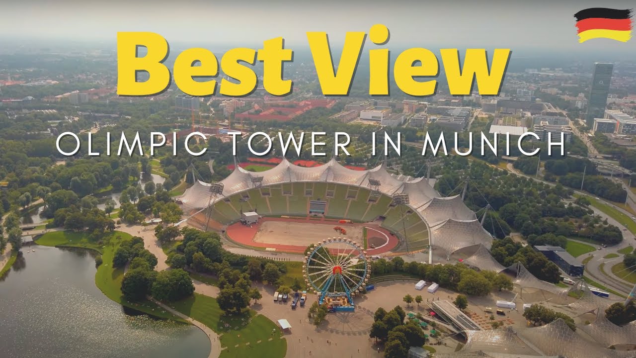The highest viewpoint in Munich - Olympic Tower (Olympiaturm) - Travel Cubed 4K