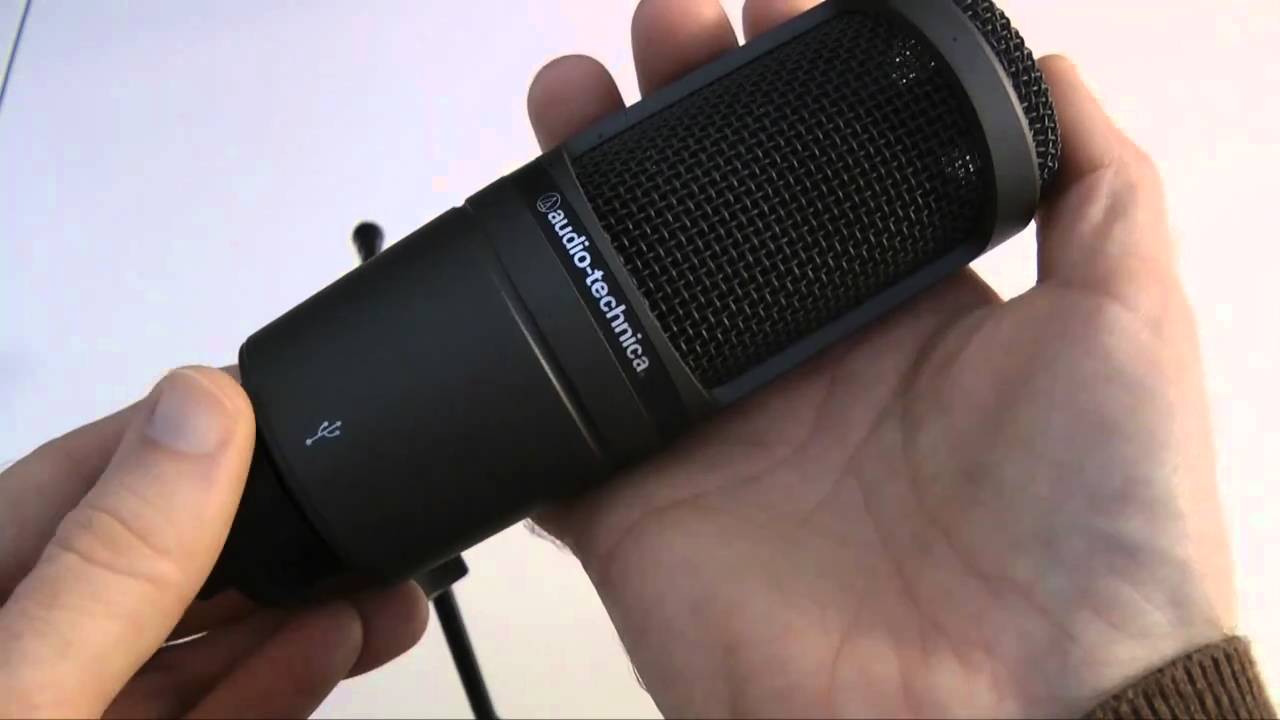 Audio Technica AT2020 USB Condenser Microphone Review