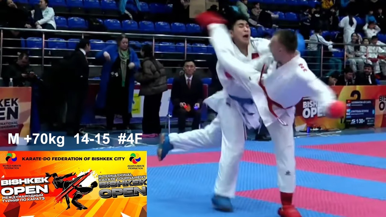 BISHKEK OPEN 2026 M 14-15 +70kg / ARTEM MORDVOV / INDIVIDUAL KUMITE - ROUND 4 FINAL