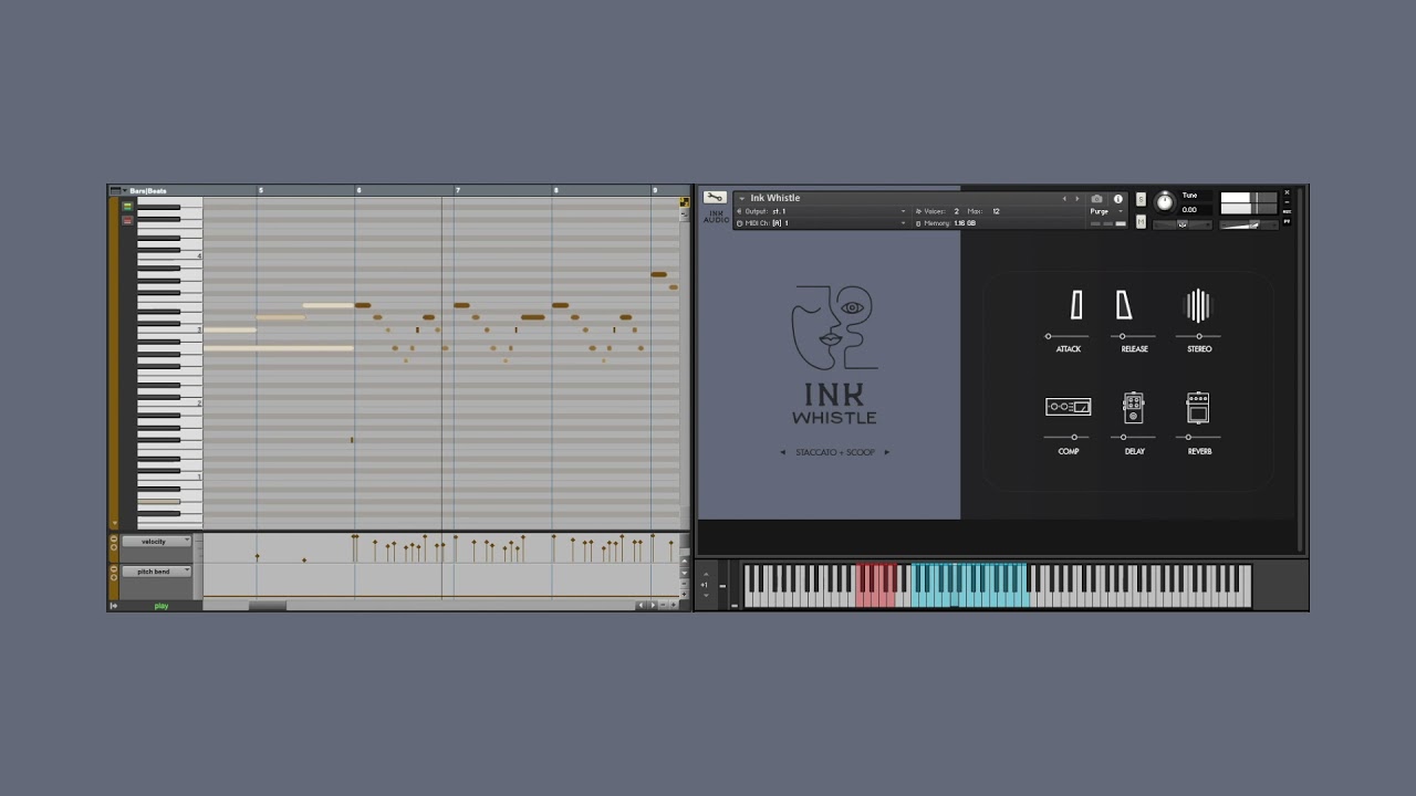 Ink Audio Presents Ink Whistle for Kontakt