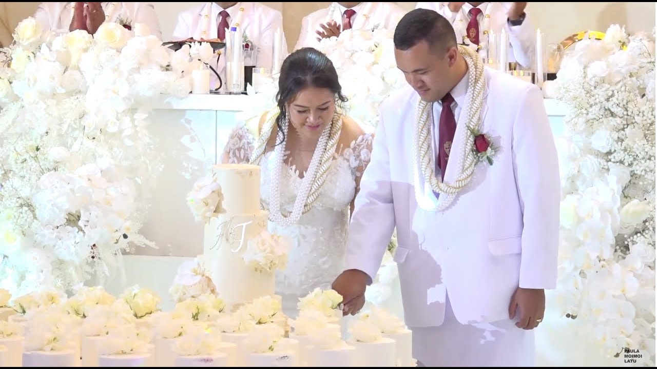 Beautiful Wedding Reception Celebrating Newlyweds Mr & Mrs Tafatolu and A'aone Malifa Tapaleao