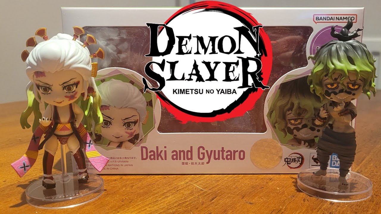 Figuarts Mini Demon Slayer Daki & Gyutaro - Toy Review
