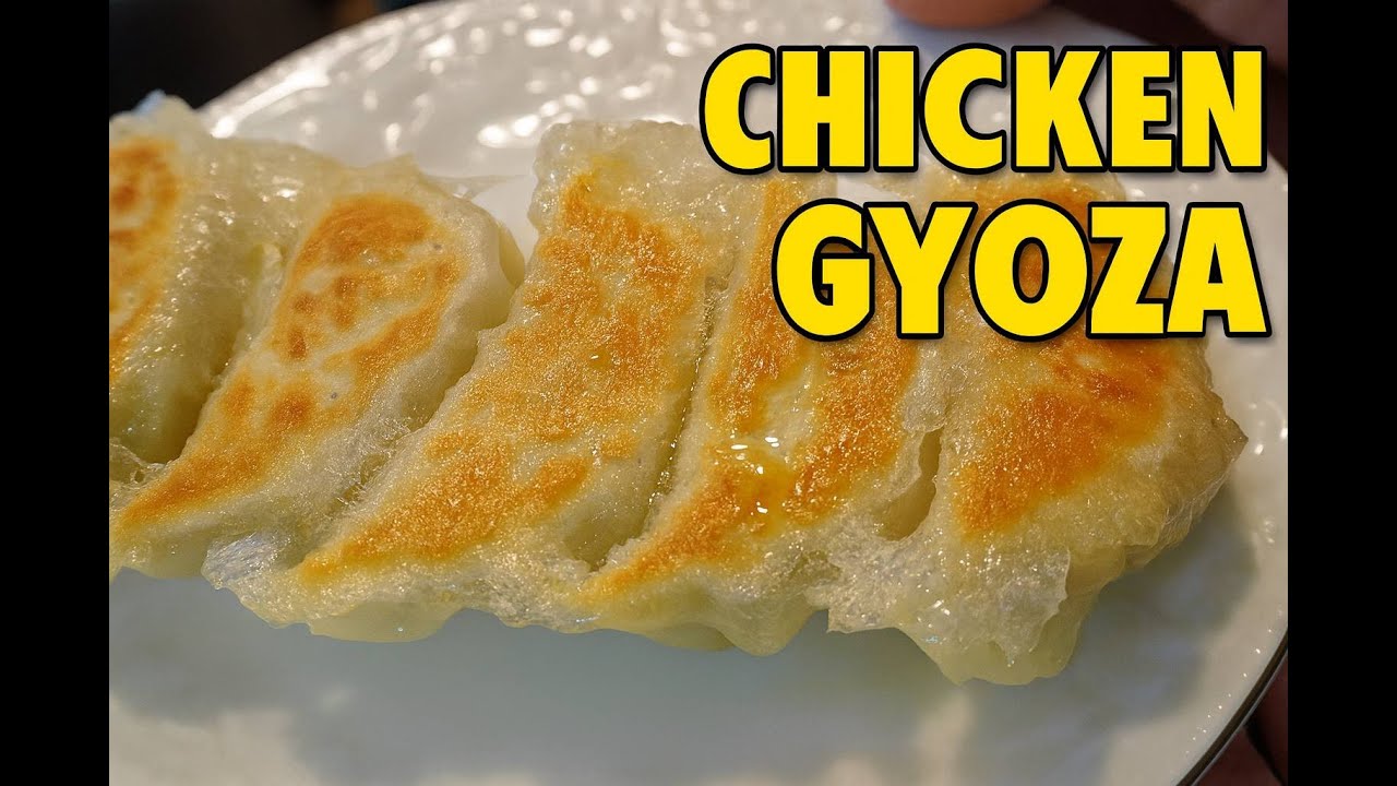 Japanese Chicken Gyoza | Easy & Juicy Dumplings Recipe