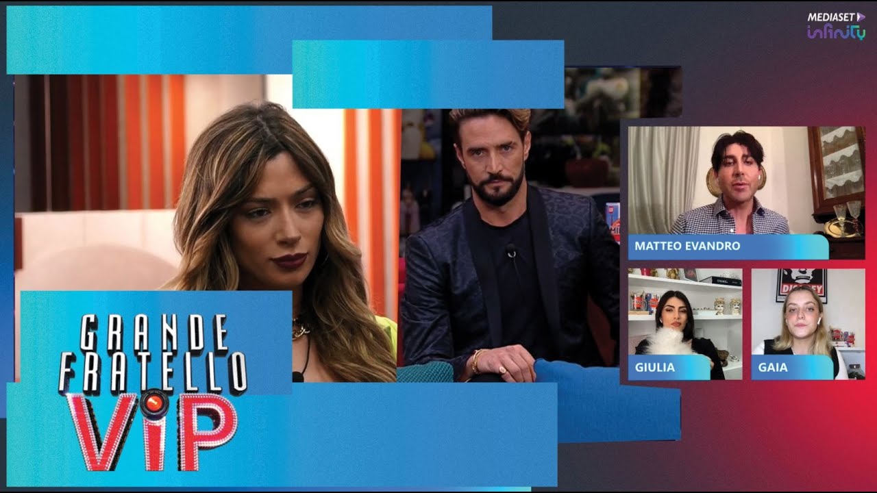 Giulia Salemi e Gaia Zorzi reagiscono al confronto tra Alex Belli e Soleil Sorge | GF Vip Party