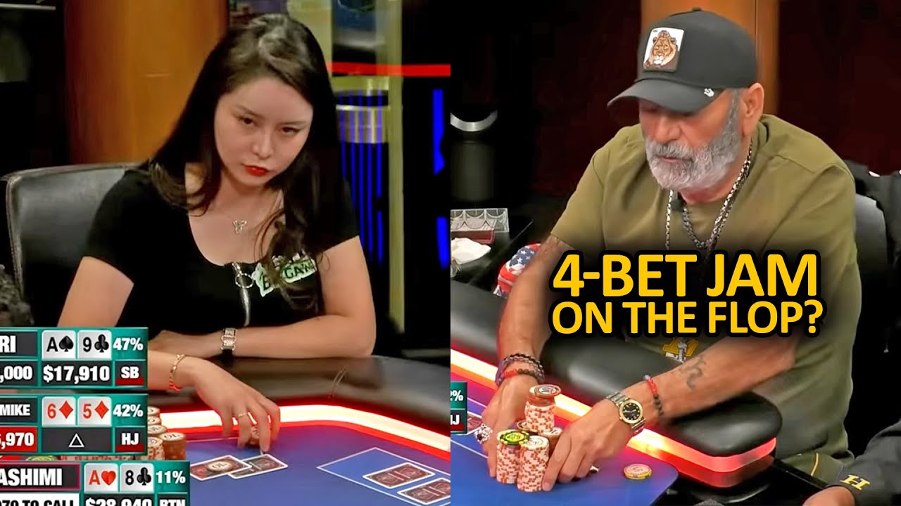 Sashimi Could Make AN INCREDIBLE Play That No One Saw Coming@Hustler Casino Live