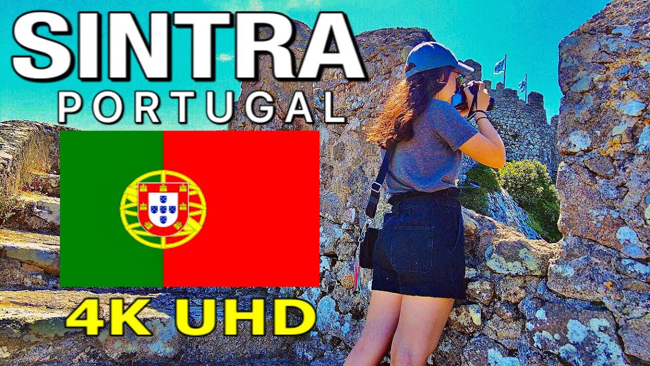 Sintra Portugal - Moorish Castle - Walking Tour [4K]